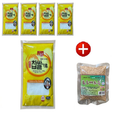 [청은] 찹쌀가루(혼합) 300g*5 구매시 볶음깨소금 80g 증정, 5개, 300g