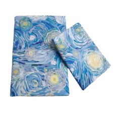 보스케 패브릭 북커버, 1개, 명화 디자인 A5