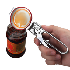 하루템 다용도 만능 오프너 멀티 뚜껑따개 병뚜껑 캔오프너 주방 필수 아이템, 실버 19.5cm