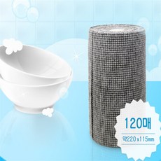 달앤달 일회용 롤수세미 일회용롤수세미