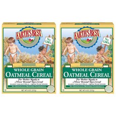 얼스베스트 홀 그레인 오트밀 시리얼, 227g, 2개