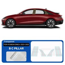 헤드라이트 후방 필름 필러 페인트 보호 투명 긁힘 방지 수리 리핏, 1개, 3. B C Pillars