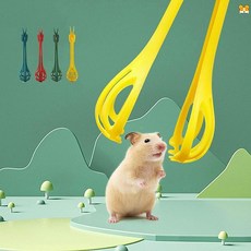 신비가 이동장집게 햄스터 물림방지 집게, 블루, 1개, 블루