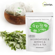 쑥차 80티백 인진쑥 말린쑥차