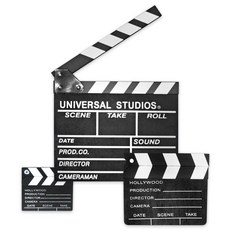 클래퍼보드 촬영 영상 빈티지 영화 연극 레디액션메모판 유니크 ori+9696cT, 본상품선택