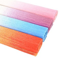 (주)아트인 그라데이션 주름지(250cm), 빨강