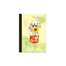 珠友文化 筆記本 鮮花圖案設計, 彩色, 1個