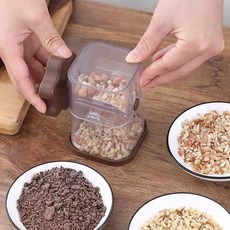 수동 견과류 분쇄기 아몬드 부수기 호두 그라인더, 1. 브라운