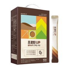 네추럴라이즈 프로틴업 로우슈가 당류 0% 단백질 커피믹스, 1개, 100개입, 9.5g
