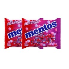 츄파춥스 멘토스 어쏘티드 푸르티 믹스백 300p, 810g, 2개