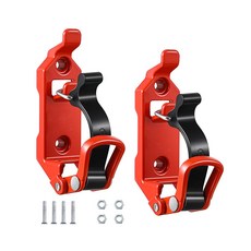 자동차 루프바스켓 지붕 랙용 2x 삽 마운트 삽 마운트 브래킷 벽 장착 다목적 도구 고정 브래킷 삽 도끼 퀵 릴리스 클램프 Orange 1개 Orange × 1개, 01 Orange * 2개 × 1개 × 2개