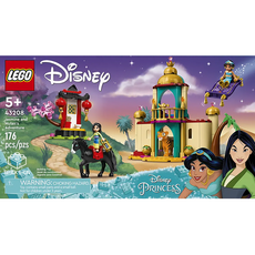 레고 디즈니 프린세스 43208 쟈스민과 뮬란의 모험, 혼합색상