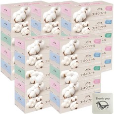 E 리에르 코 톤필 조직 150조 × 5상자 5개 세트 + Kunutonn 오리지널 로고 덤, 1개, 1개입