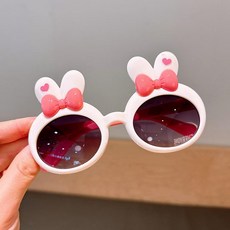 兒童眼鏡 可愛兔耳朵造型太陽眼鏡 裝飾眼鏡 適合女孩