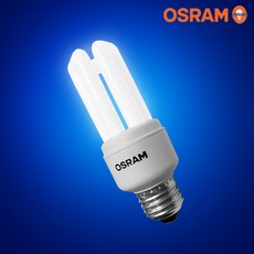 오스람 삼파장전구 11W Duluxstar, 주광색, 1개