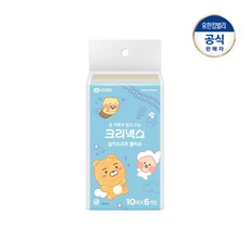 크리넥스 실크소프트 카카오 번들팩 10매X6팩, 55g