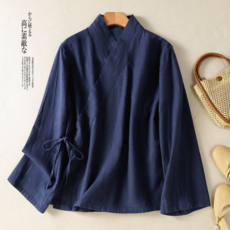 太極服 女 棉麻 練功服 春季 休閒