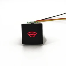 1PC 자동차 빨간색 LED 라이트 안개등 전원 켜기 버튼 레이더 스위치 VW 골프 6 5 Jetta Scirocco 2006 201, 29 Front Window Heat