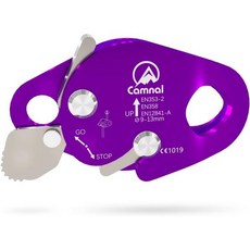 등산 키트 아보리스트 등반 발 상승기 낙하 방지 장치로프 그라버 포함, Purple-B style, Purple-B style