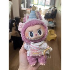 라부부 옷 3세대 2세대 1세대 꾸미기 패션 의류 모자 줄무늬 목도리, 생일 소원 세트