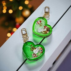 크리스마스 쉐이커 키링 3개 만들기