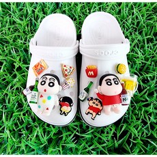 3D 캐릭터 짱구 술파티세트 신발꾸미기파츠 신발악세사리 실내화꾸미기