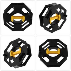 야외 케이블 정리 릴 25M 보관 릴 와이어 연장 정리 프레임 롤업 스탠드 캐러밴 요트 RV 케이블 보관, 검은색, 1개