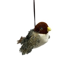 萌怪智造所 智能玩具-拍翅鳥 寵物玩具 (自動拍翅 仿鳥叫聲) 麻雀/公小玉/母小玉/紅鳥/藍鳥/綠鳥, 1個, 麻雀