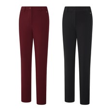 BTR 2103PB949W 밴딩 밑단트임 여자 가을 골프 약기모 바지