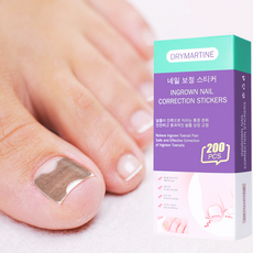 200pcs 내성발톱 밴드 테이프, 1개