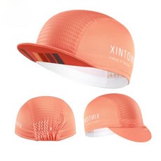 騎行帽 騎行小帽 自行車帽 單車小帽 單車帽 腳踏車帽 公路車帽 車帽 自行車騎行小帽內襯男女戶外防曬遮陽小布帽防風裝備, 彩虹橙【速乾透氣】, 1個