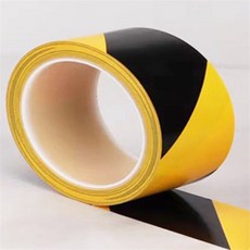 해돋이 사선 출입경고 테이프 48mm 18M 금지테이프