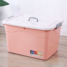 수납함 특대 사이즈 옷 이불 다용도 수납함 두꺼운 플라스틱 정리함 차량용 수납함, 패션 파우더, 세트:3900#박스 두 개, 1개