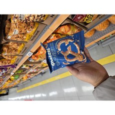 노브랜드 미니프레첼 땅콩버터오징어맛, 2개, 95g