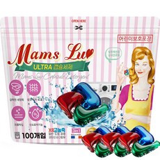 맘스럽 울트라 파우치 캡슐세제, 100개입, 1개