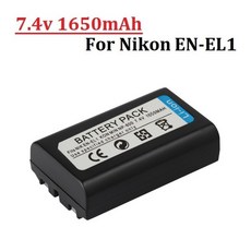 EN-EL1 ENEL1 EN EL1 카메라 배터리 Nikon CoolPix 500 775 880 885 990 4300 4800 5000 5700 8700 Minolta, 1개