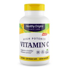 Healthy Origins 維他命C 1000mg膠囊, 1個, 120 件