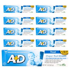 에이플러스디 다이퍼 래쉬 기저귀크림 디메티콘 및 산화 아연, 9개