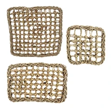 狗狗磨牙玩具遊戲牆附繩 - 天然材質耐咬潔牙玩具, 一般, 1個