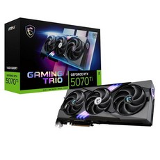 msi 微星 GeForce Gaming Trio顯示卡 VD9096 16GB 黑色, RTX5070Ti