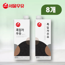 서울 흑임자우유 190ml, 750ml