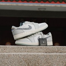 Air Jordan 1 Low 灰白 蛇年 運動鞋 HF3144-100, 1個, 29cm