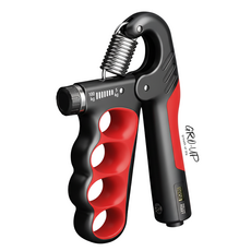 그로업 강도조절 카운트 악력기, 레드(5-100kg), 1개