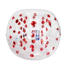 버블슈트 제로진 에어볼 범퍼볼 운동회 워크샵 게임 체육대회 에어바운스 1.8m, PVC 1.8m 범퍼볼 - 5° 이상 사용, 1개