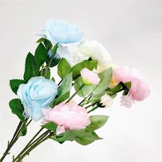 납골당 화동 라넌큘러스 러넌큘러스 조화 성묘조화꽃 조화부케, 핑크