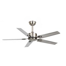 스텐 실링팬 식당 거실 천장선풍기 카페 레스토랑 환기, 우드 3날 42인치(106cm) +벽 제어