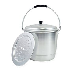 양은 백들통 알루미늄 곰통 곰솥 찜기 빨래삶기 찜냄비, 1개, 중, 28.5cm