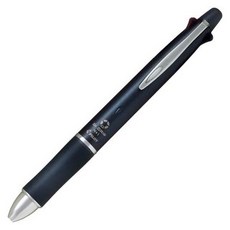 PILOT 百樂 Dr.GRIP 4+1 多功能筆 - 舒適握感 四色原子筆加自動鉛筆, 金屬海軍藍/ANV, 1個