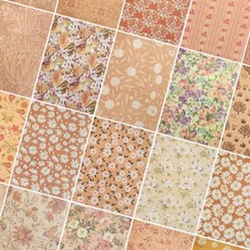 다꾸 페이퍼 100매 썬셋플라워rio6+8GpS