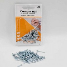 [1+1] 못 25mm(65P) 콘크리트용못 아파트벽박기못 시멘트못 공구리못 콘크리트 gc0*33250JK, 상세페이지 참조